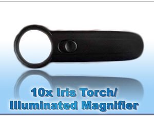 Iris Torch 10x LED Magnifier